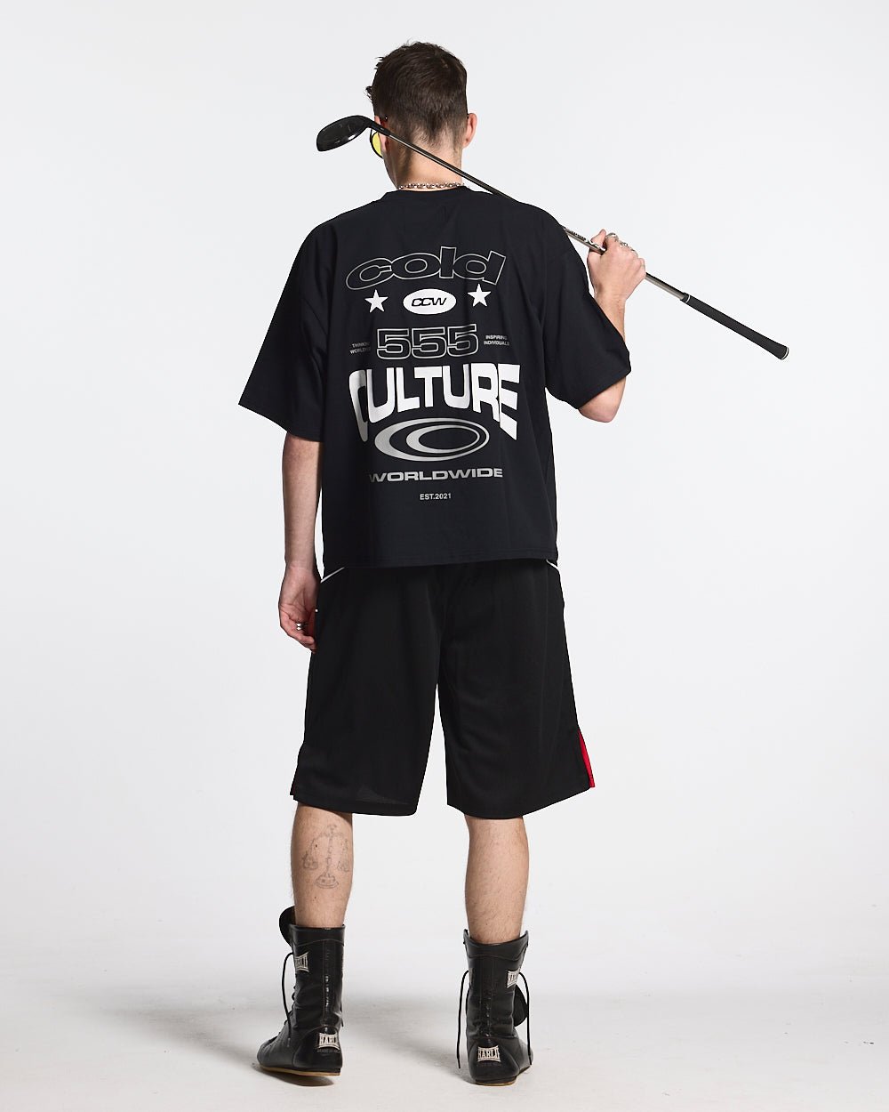 555 TEE BLACK
