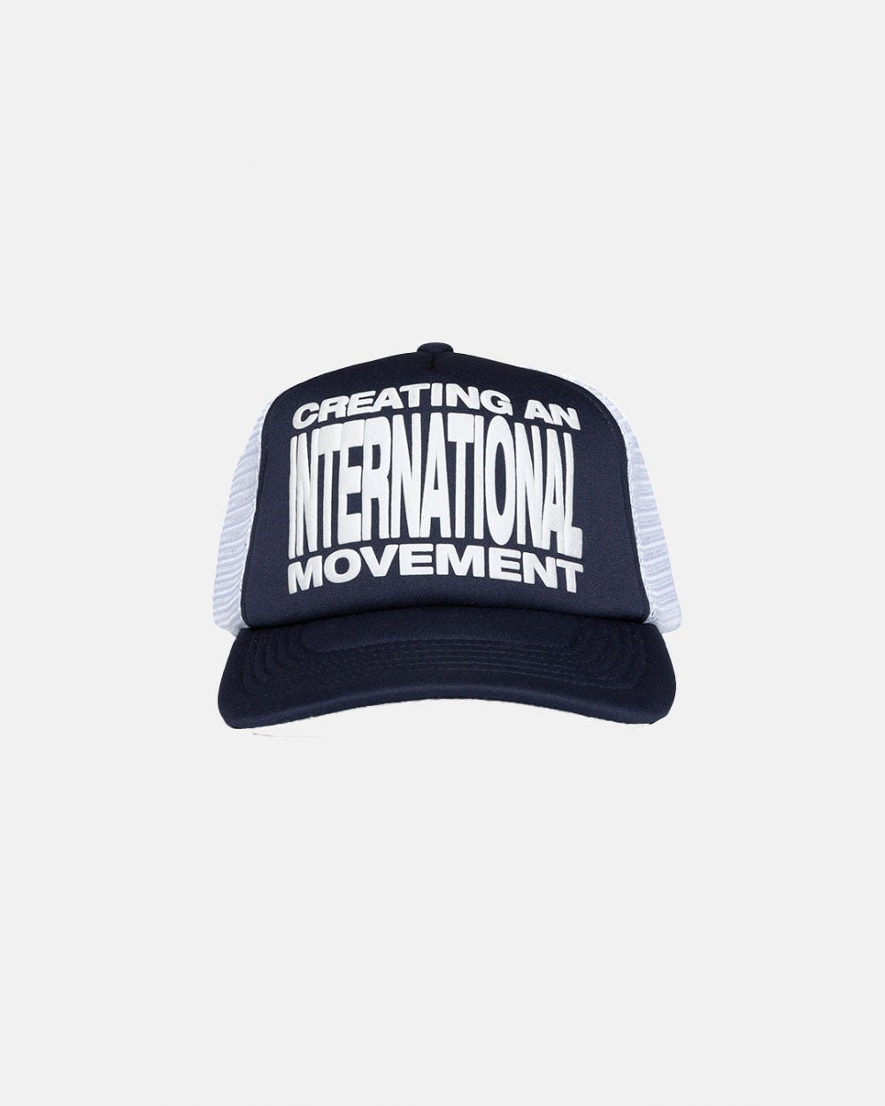 TYPE MODIFICATION TRUCKER CAP BLACKISH BLUE