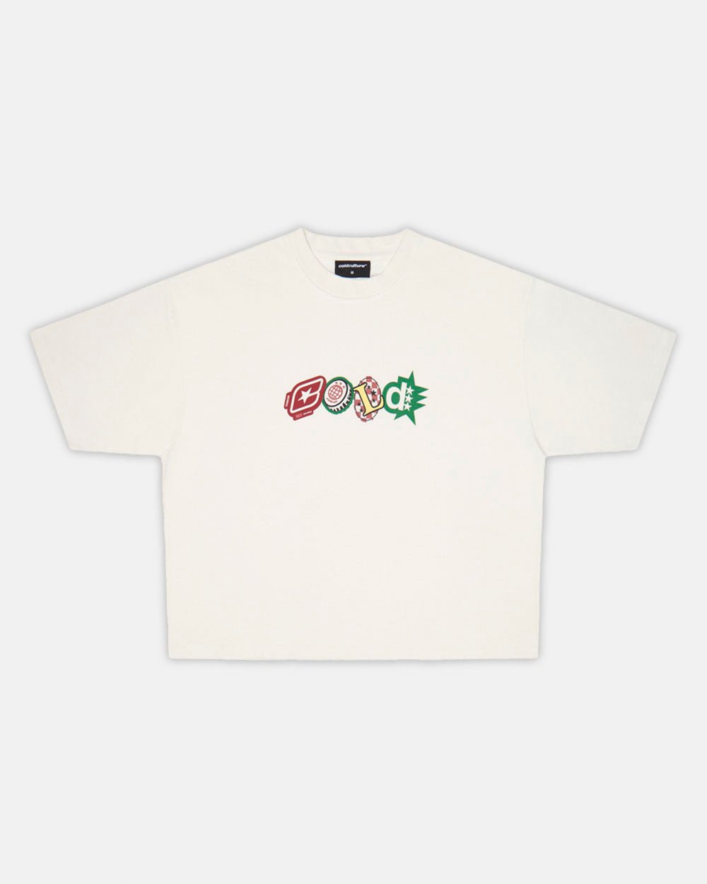 BADGES TEE STAR WHITE