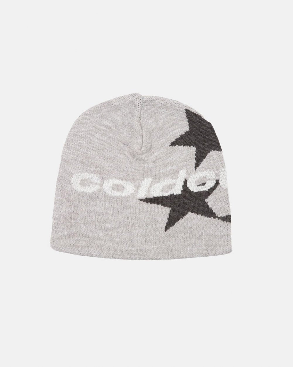 ITALIC STARS BEANIE ULTRA LIGHT GREY