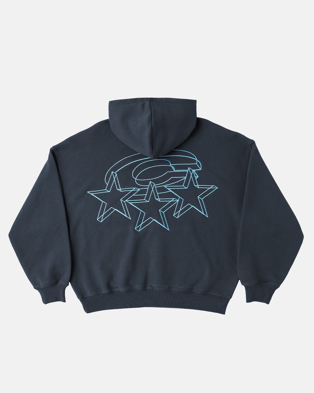MOVING HOODIE CHARCOAL GREY