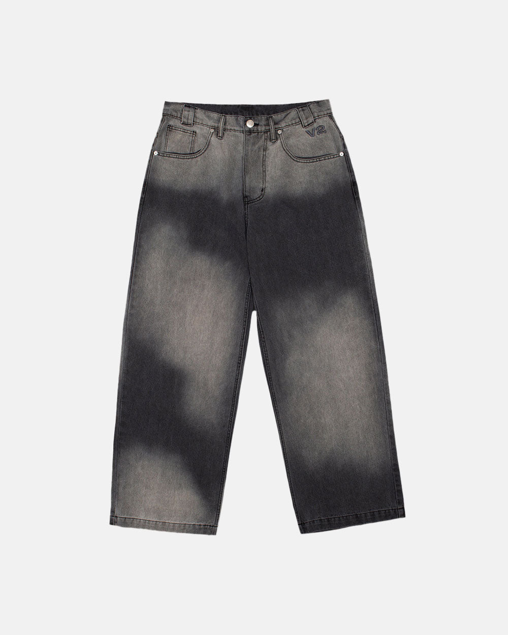 V2 PANTS AIRBRUSH GREY/BLACK DENIM