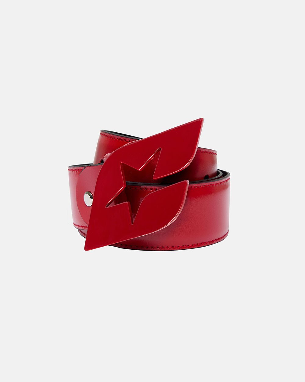 C STAR BELT RED