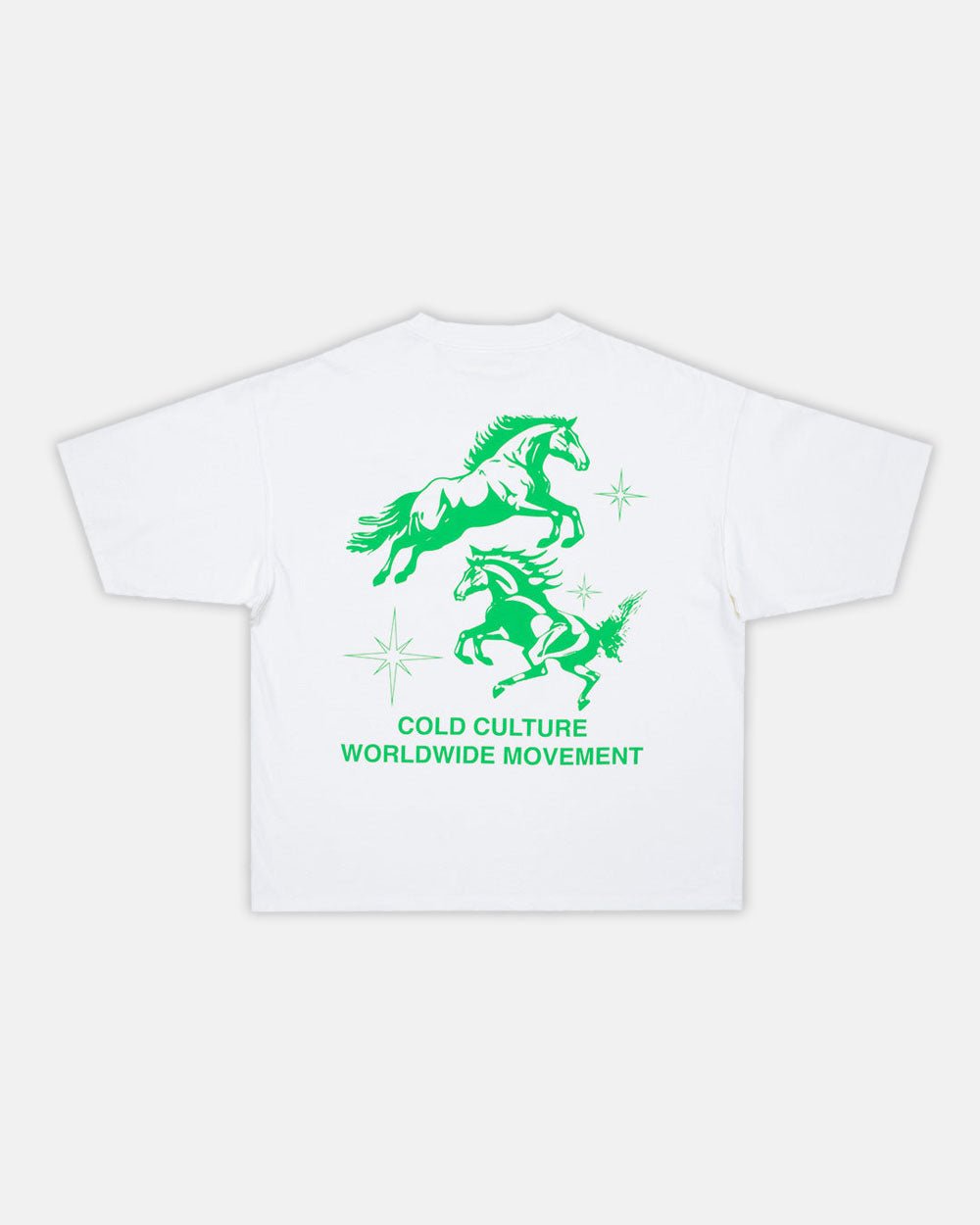HORSES TEE WHITE