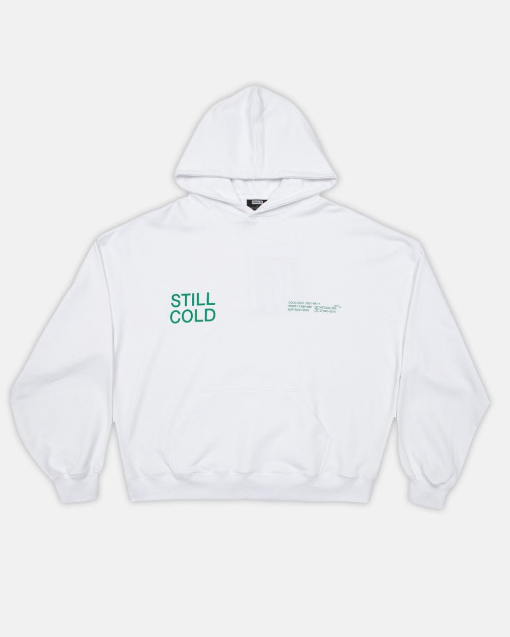 STILL COLD HOODIE WHITE