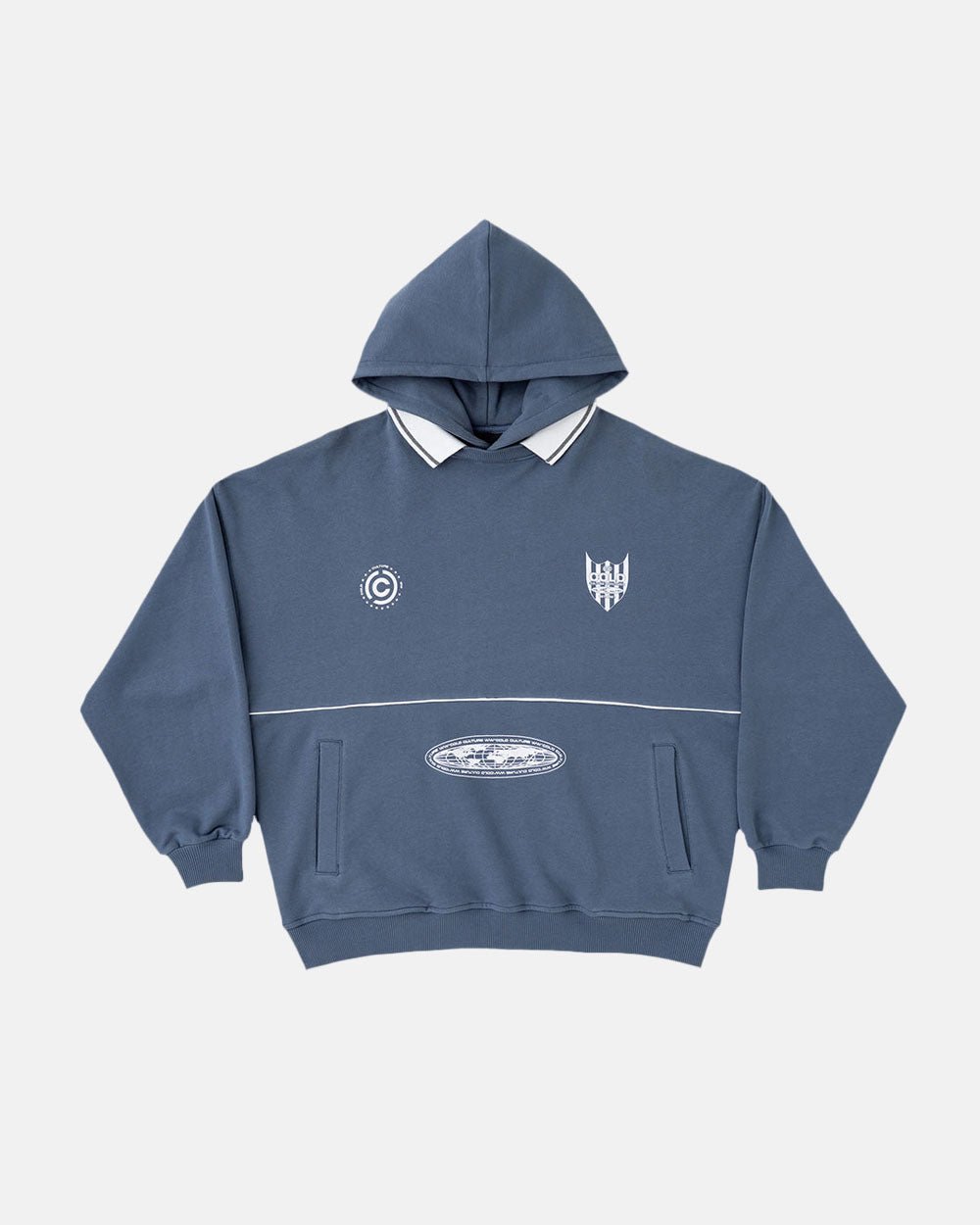 COLLEGE TEAM HOODIE DARK BLUE
