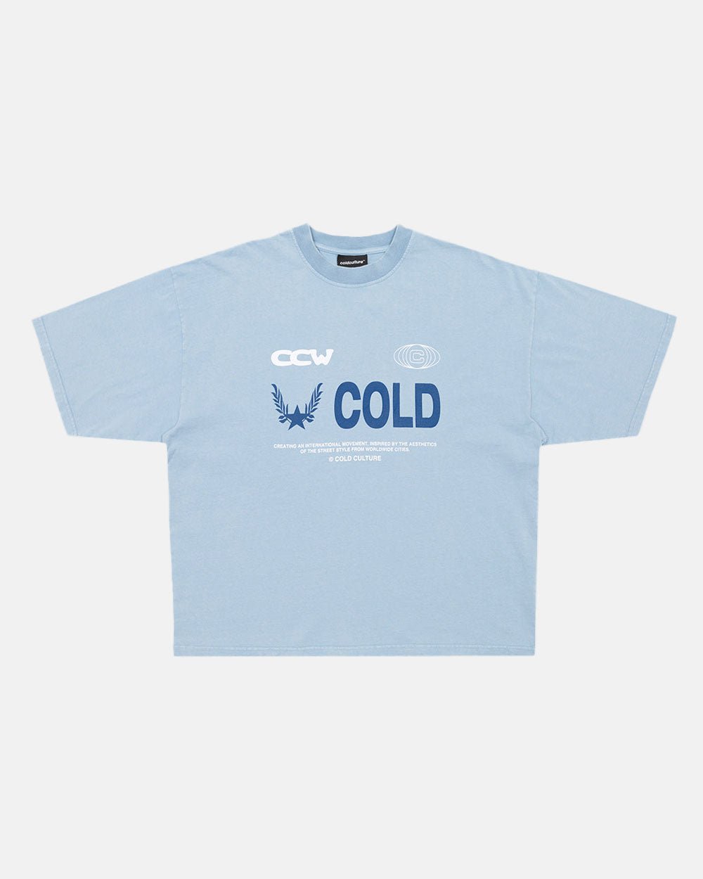 COMPANY TEE SHADY BLUE
