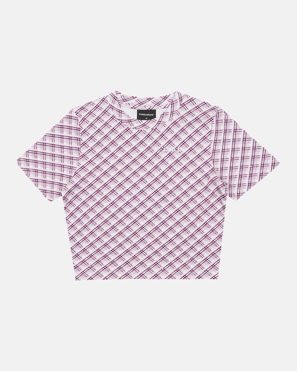RHOMBUS BABY TEE PINK