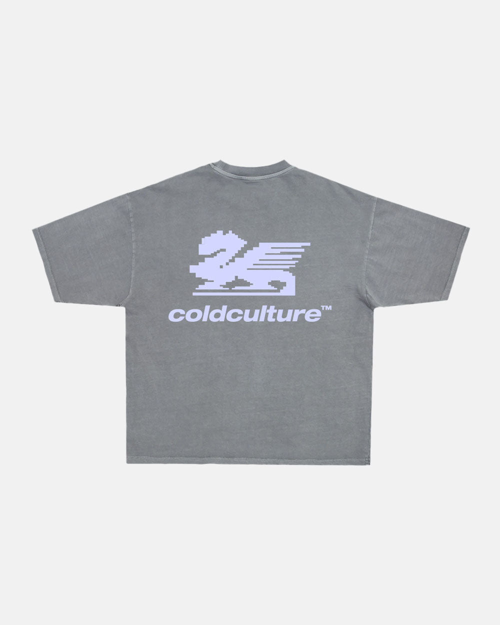 DRAGON PIXEL TEE MEDIUM GREY