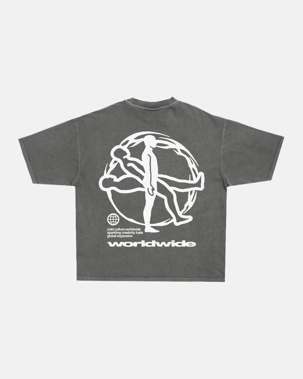 SPINNING TEE HEAVY GREY