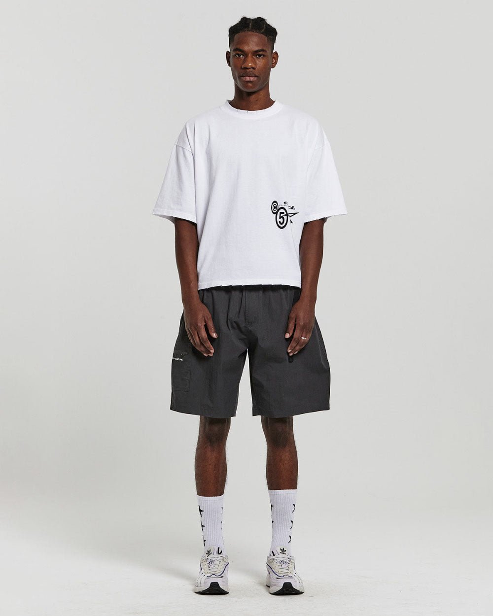 ACTIVE SHORTS DARK GREY