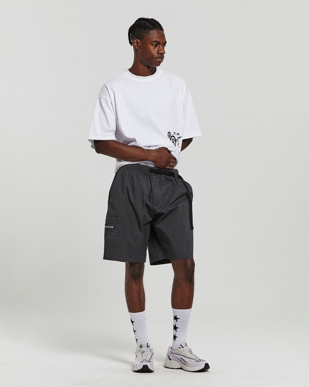 ACTIVE SHORTS DARK GREY