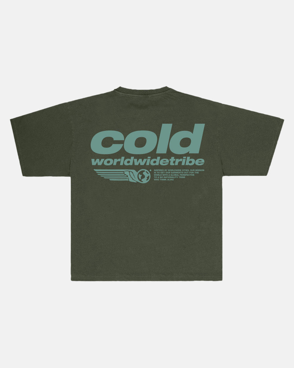 TRIBE TEE DARK GREEN