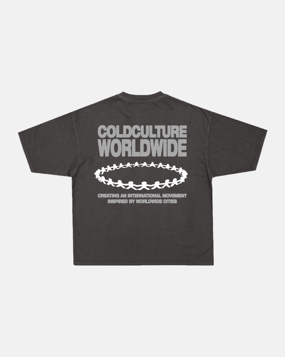 CIRCULAR DANCE TEE HEAVY GREY