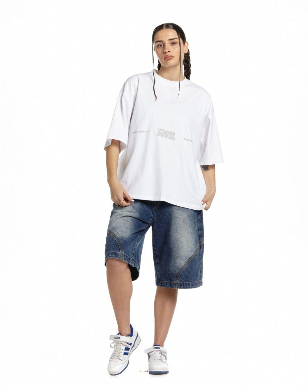 TYPE MODIFICATION TEE WHITE