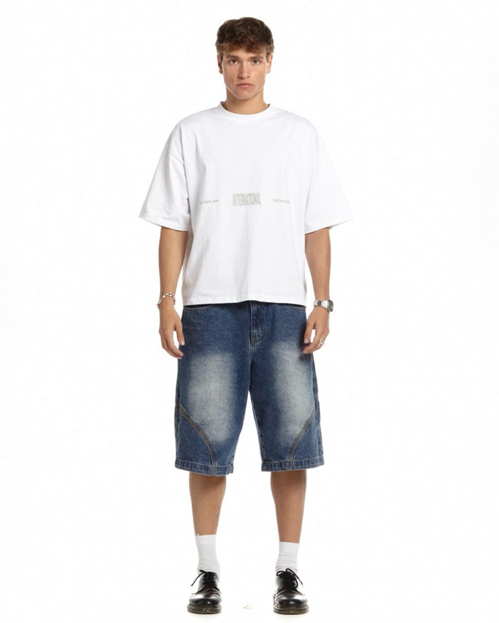 TYPE MODIFICATION TEE WHITE