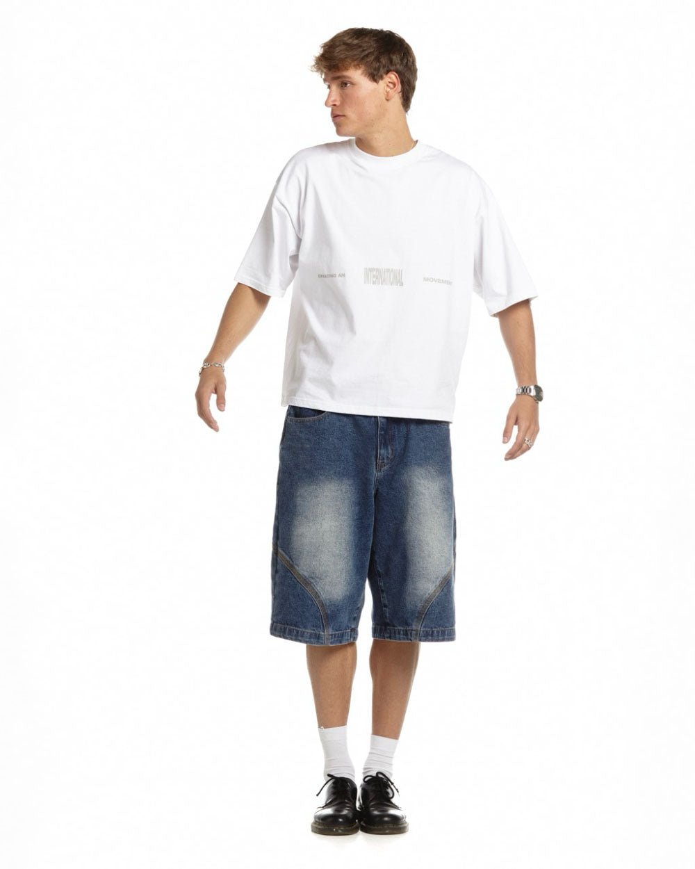TYPE MODIFICATION TEE WHITE
