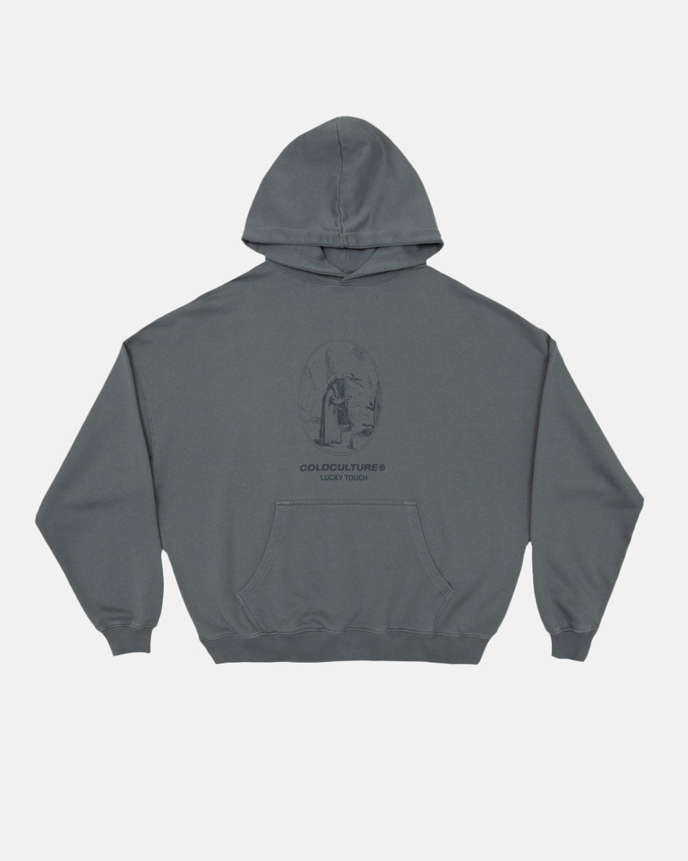 SAINT PATRICK HOODIE MEDIUM BLUE