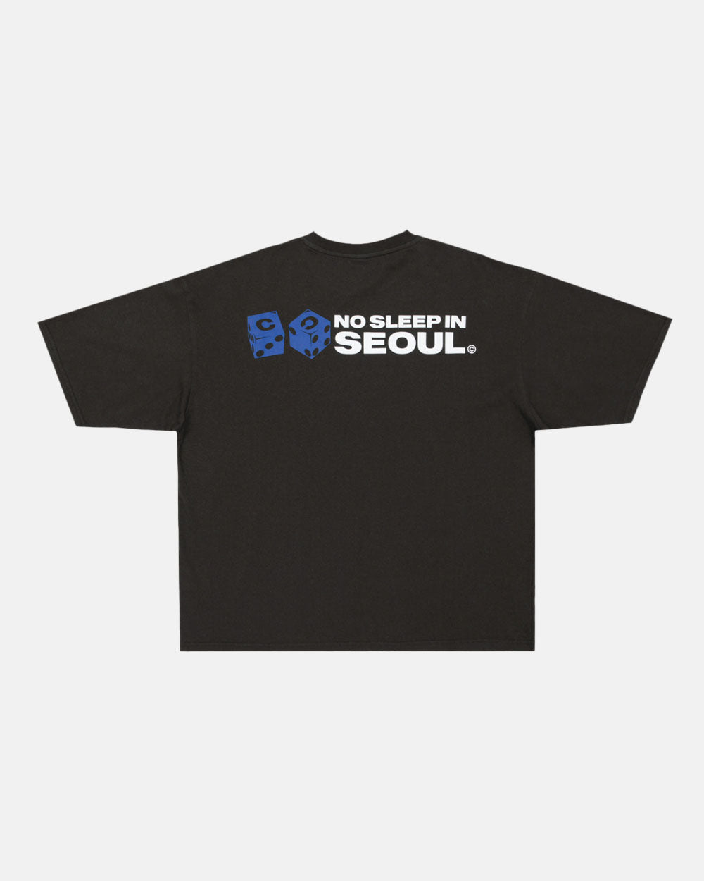 NO SLEEP SEOUL TEE BALTIC BLUE