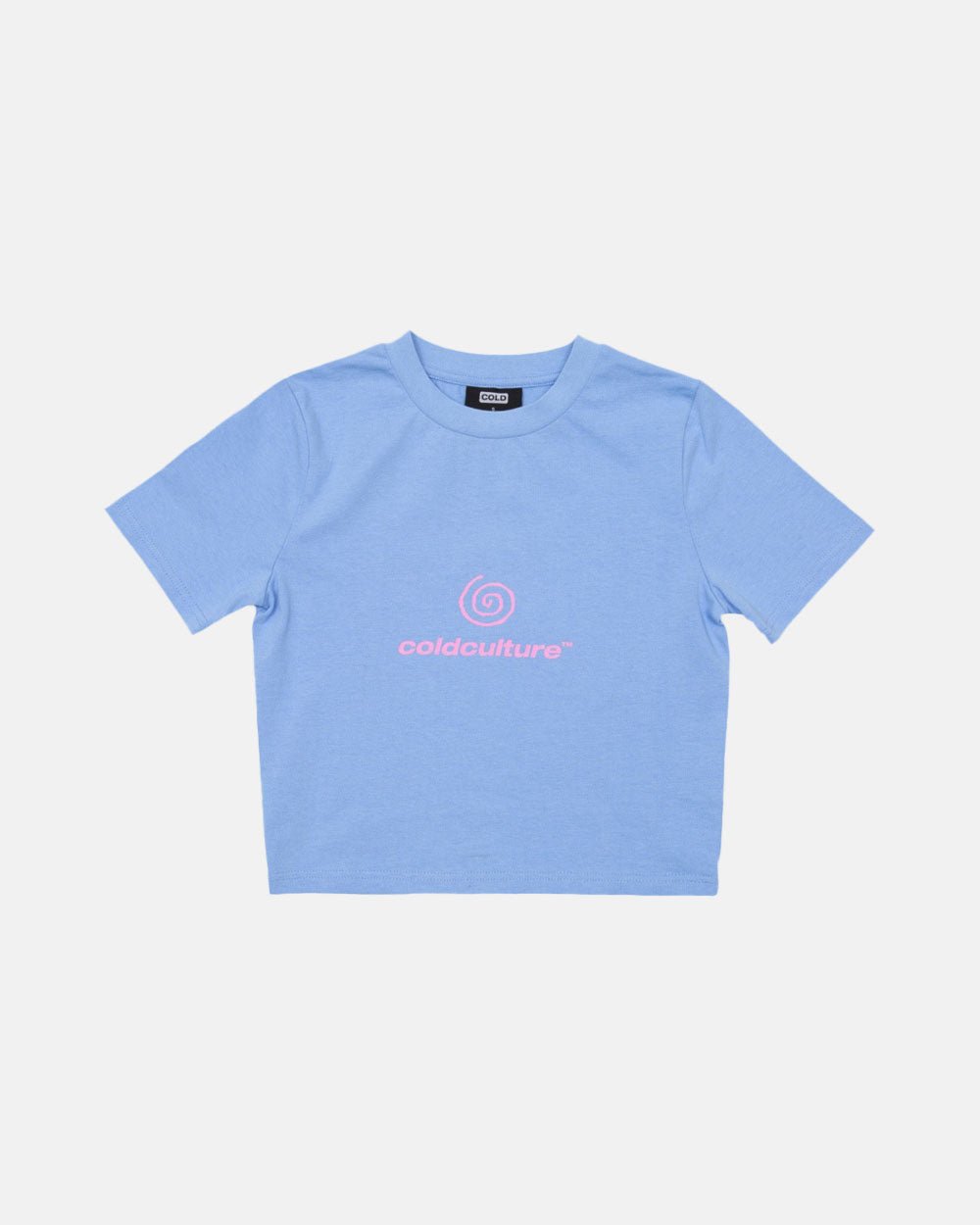 SPIRAL BABY TEE SKY BLUE