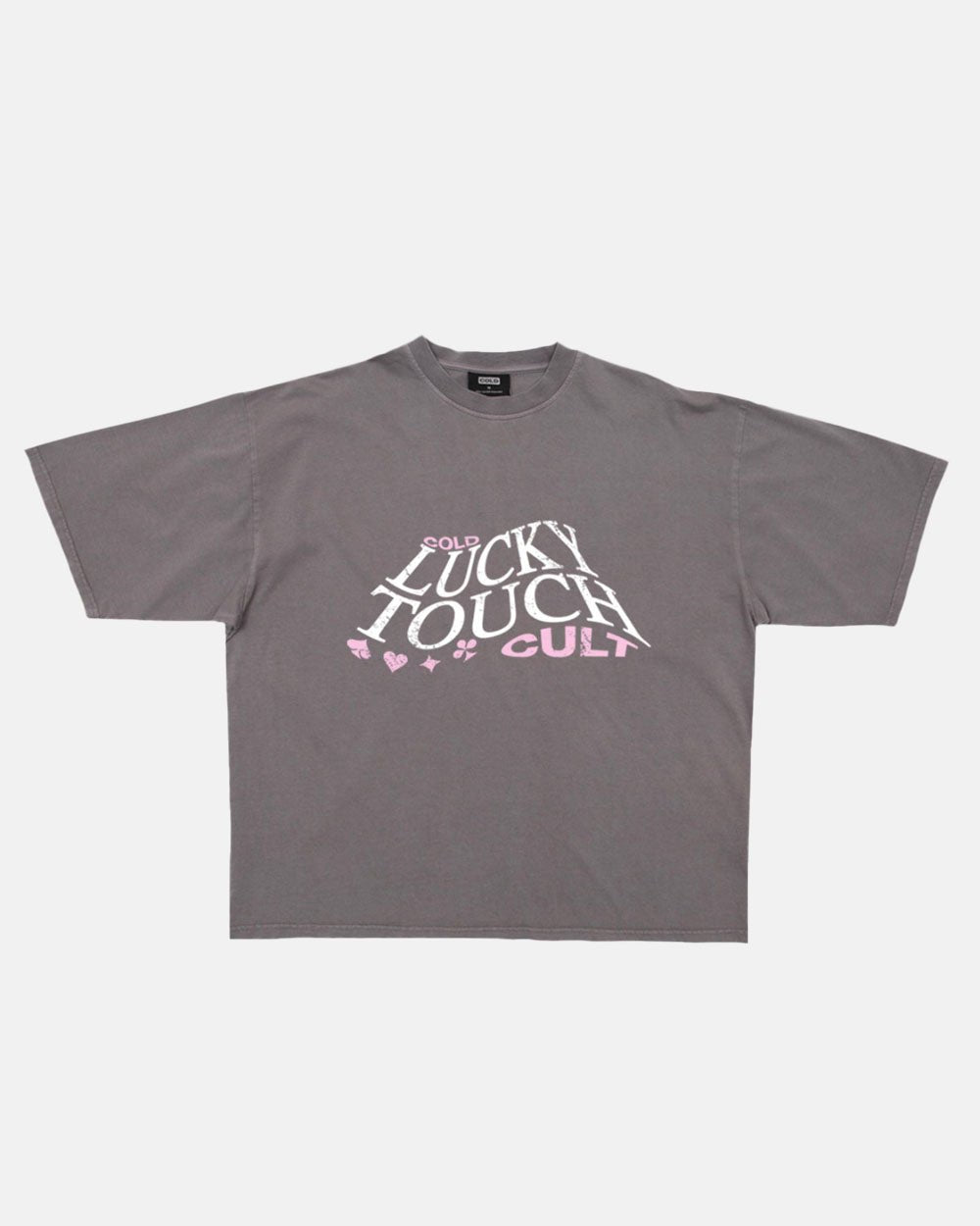 LUCKY TOUCH TEE SMOKEY GREY