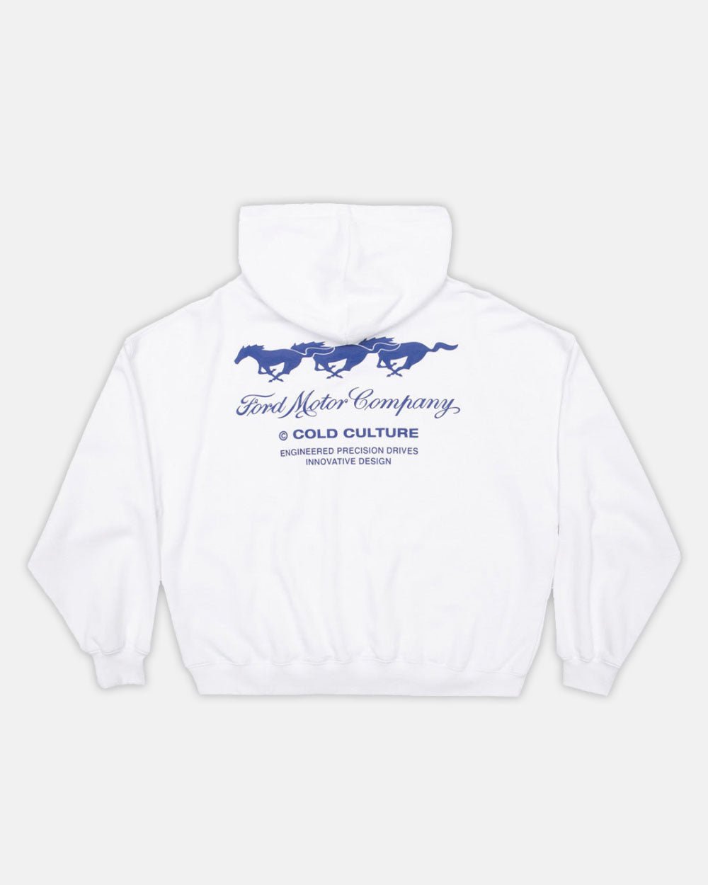 CLASH HOODIE WHITE