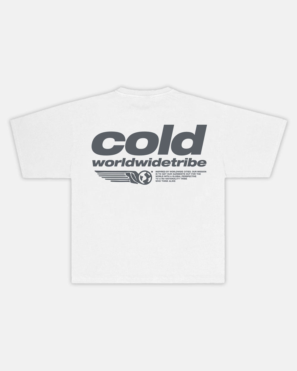 TRIBE TEE LIGHT GREY