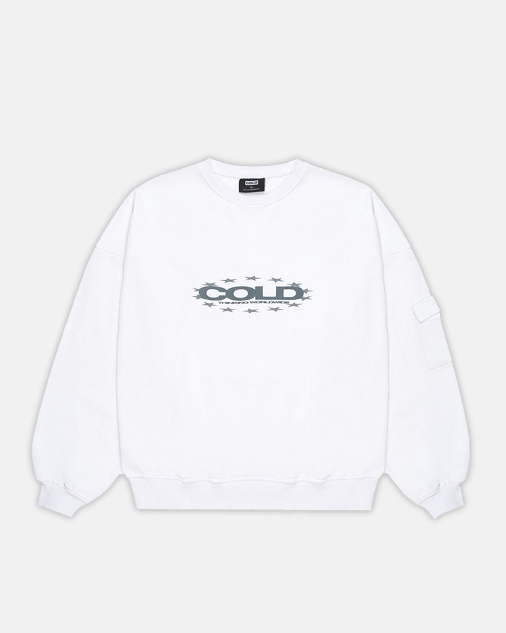 DAILY CARGO CREWNECK WHITE