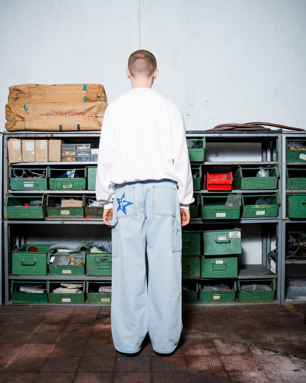 DAILY CARGO CREWNECK WHITE