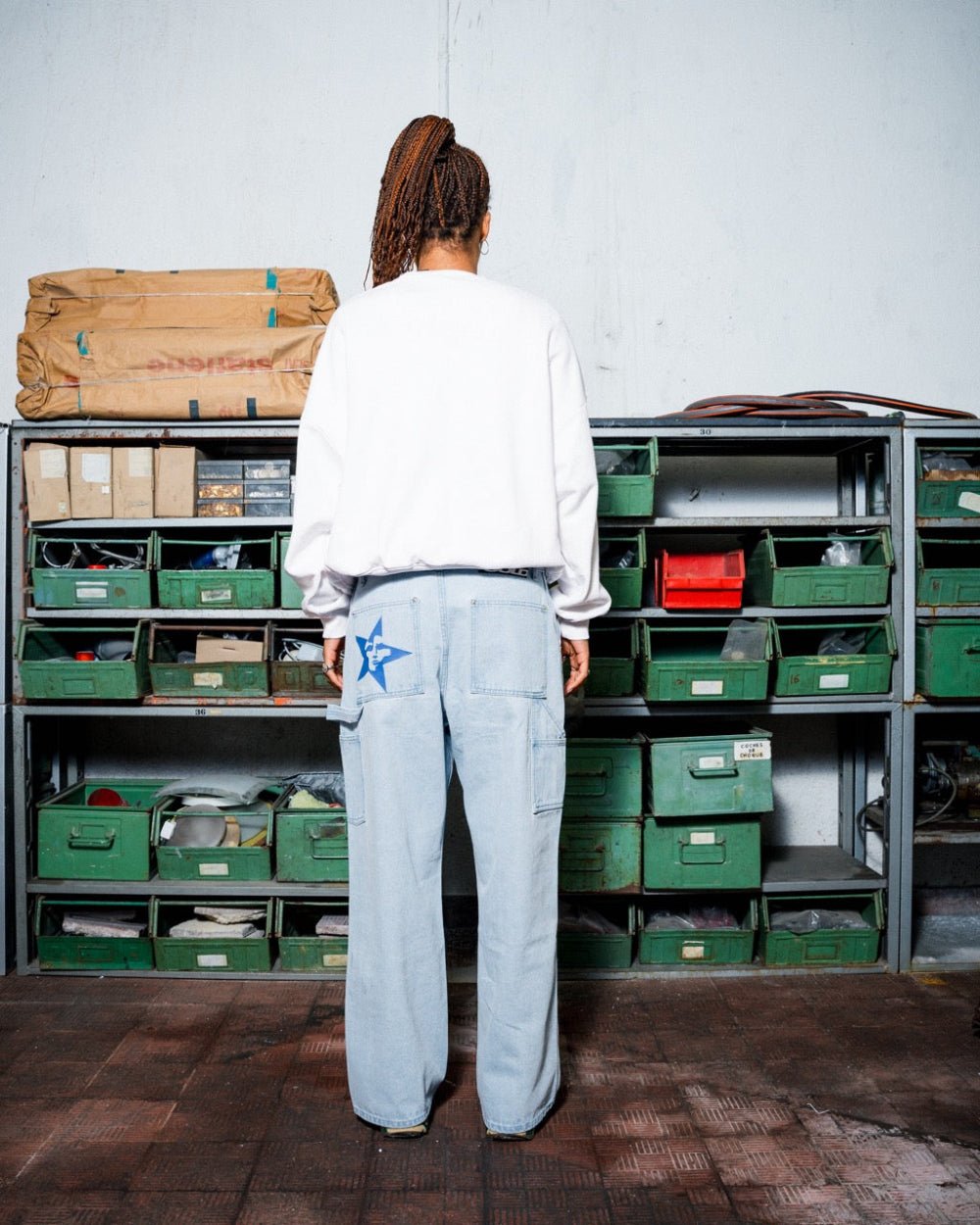 DAILY CARGO CREWNECK WHITE