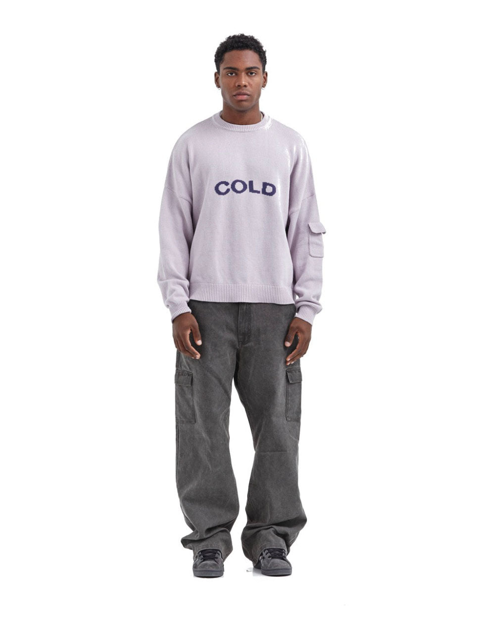 COLD CARGO KNIT PALE LILAC