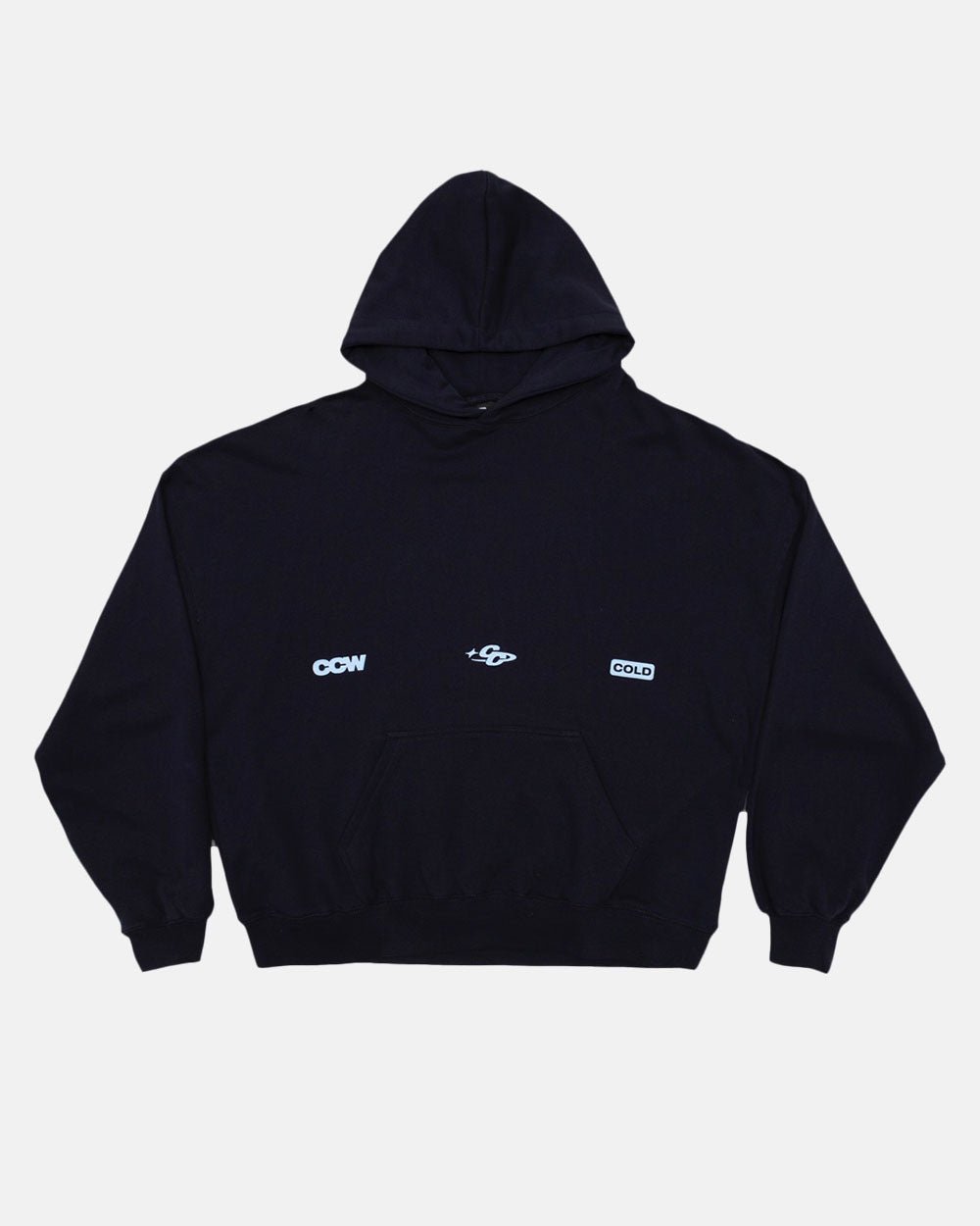 GLOBE HOODIE BLUE OCEAN