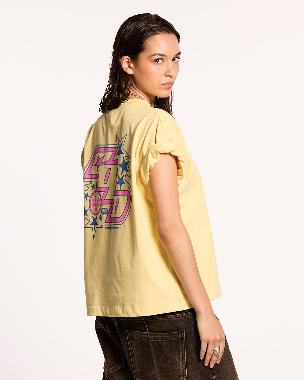 WALKER TEE BRIGHT YELLOW