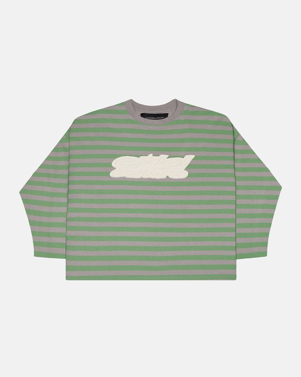 PARDON ME LONGSLEEVE GREEN & GREY