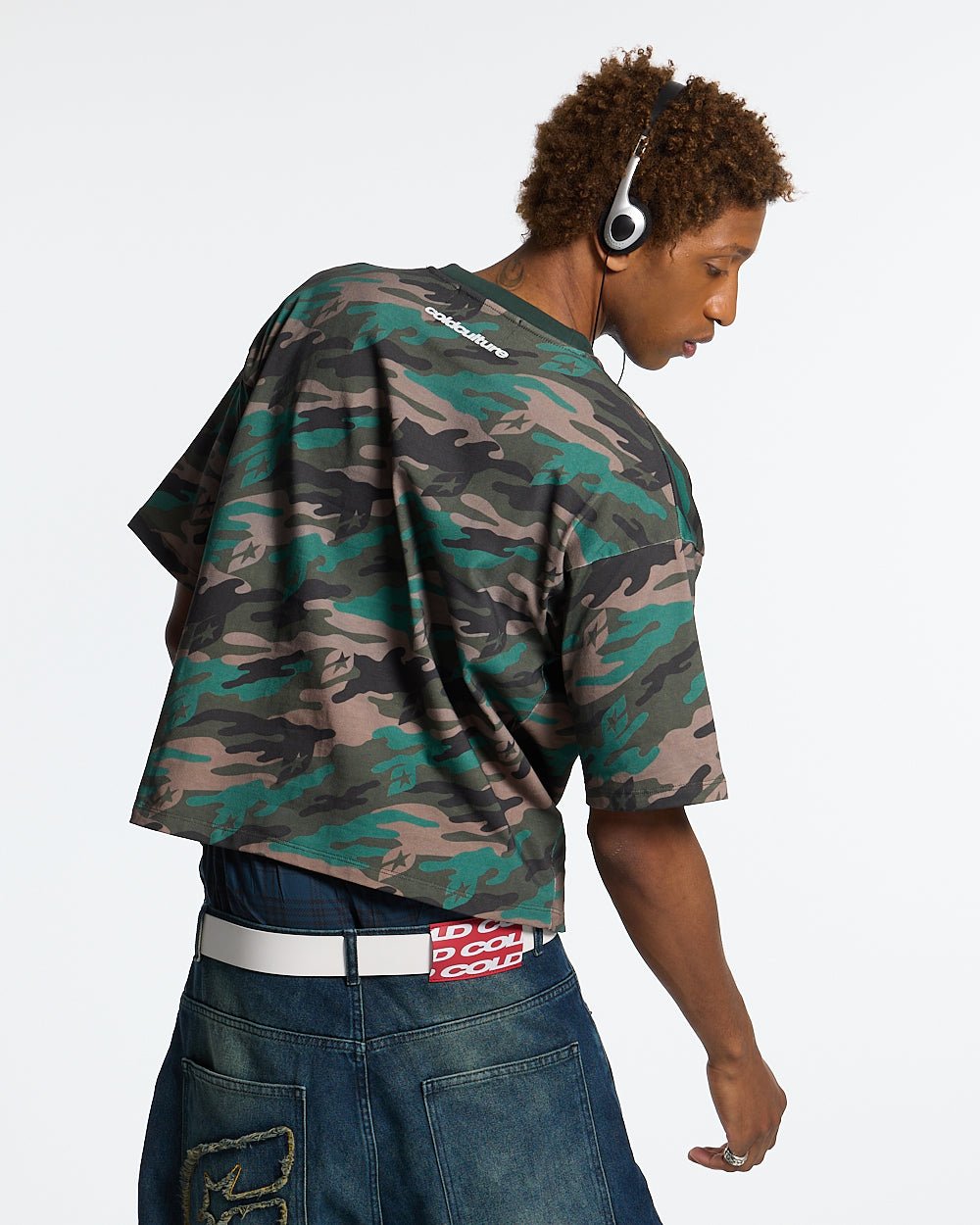 WASSAP FAM TEE CAMO GREEN