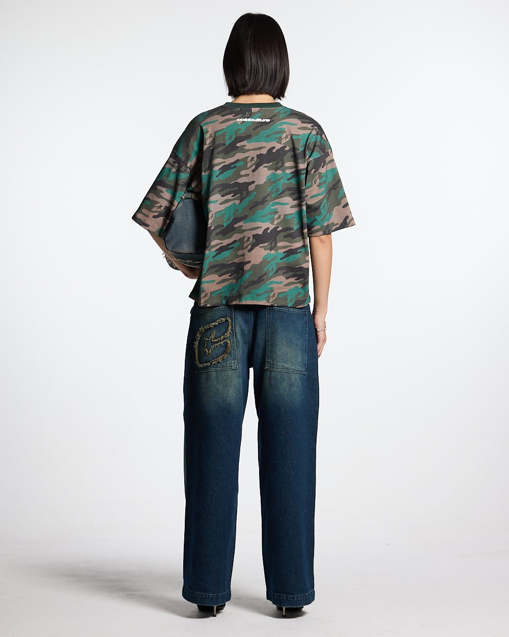 WASSAP FAM TEE CAMO GREEN