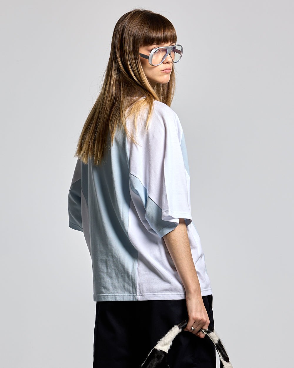 EXTREME POLO IRON LIGHT BLUE AND GREY