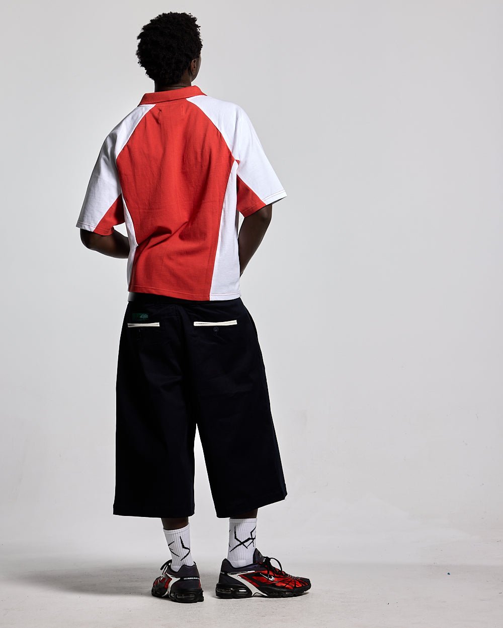 EXTREME POLO BURGUNDY AND WHITE