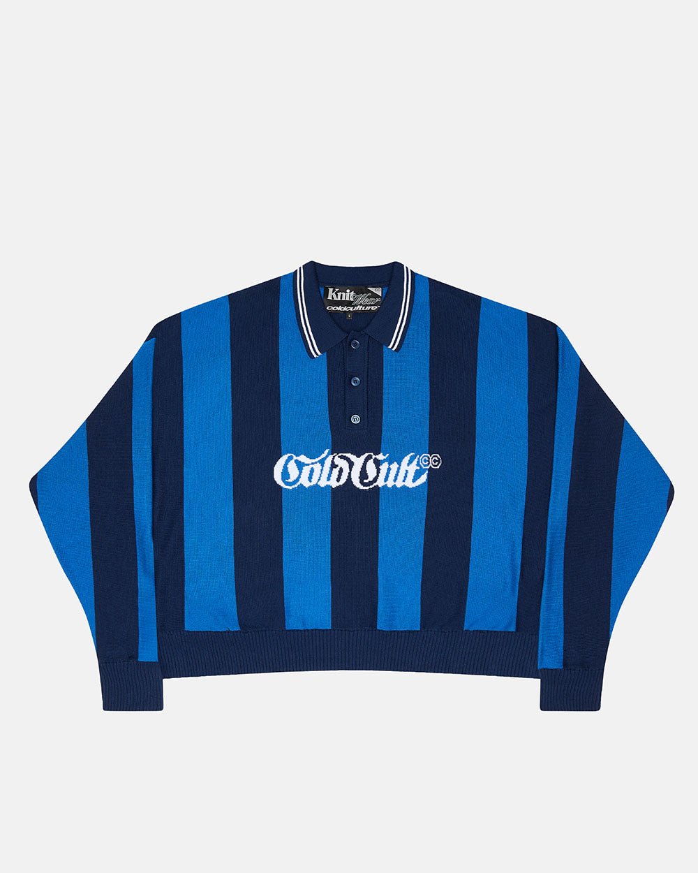 SEAWAVES KNIT BLUE STRIPES