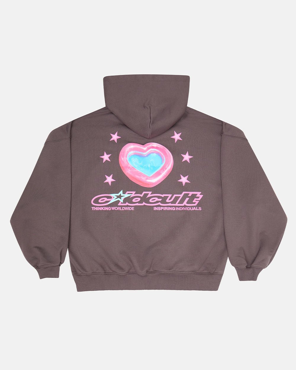 LOVERS POOL HOODIE ORCHIDISH GREY