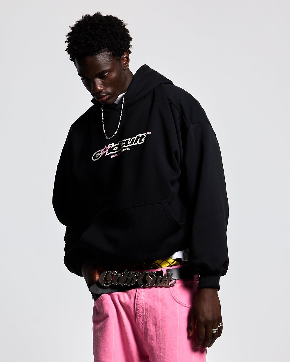 CULT STAR HOODIE BLACK