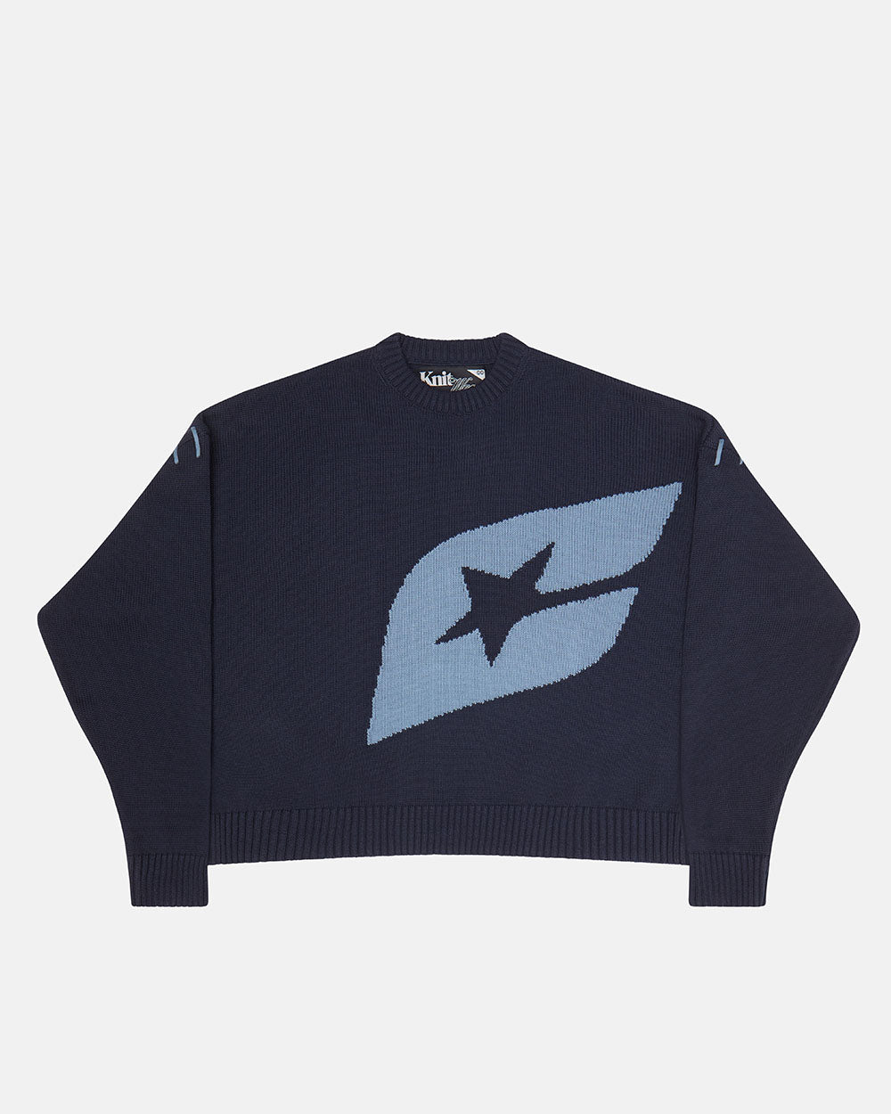 C KNIT BLUE