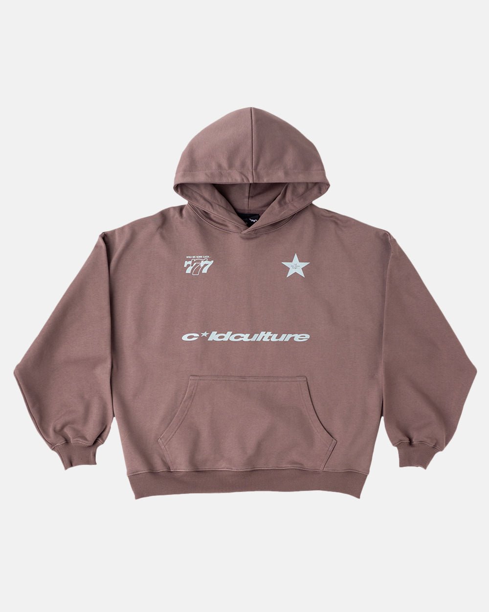 WISH ME LUCK HOODIE WENGE
