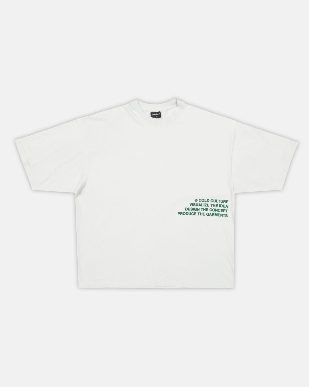 VISUALIZE TEE ULTRA LIGHT GREY