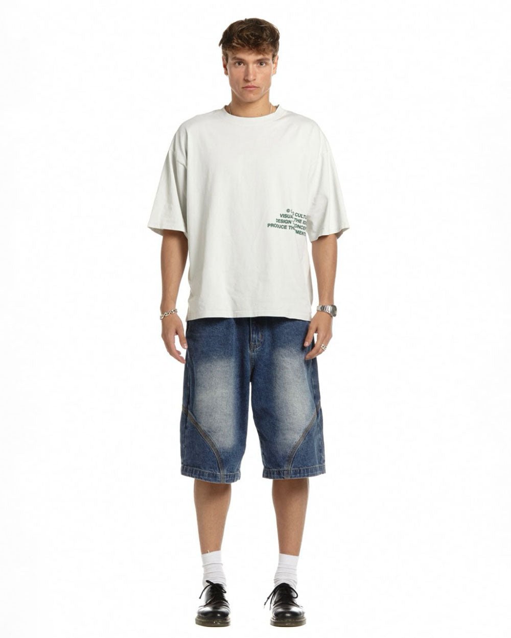 VISUALIZE TEE ULTRA LIGHT GREY