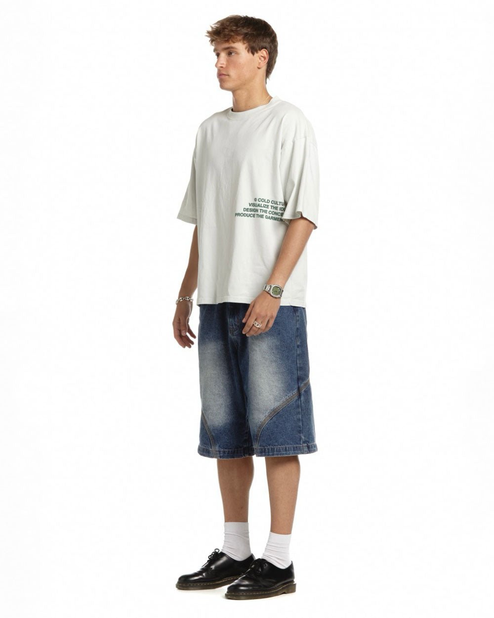 VISUALIZE TEE ULTRA LIGHT GREY