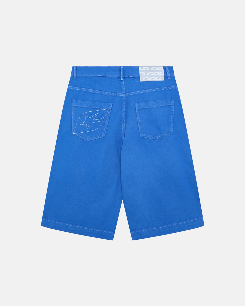STITCHING JORTS TRUE BLUE