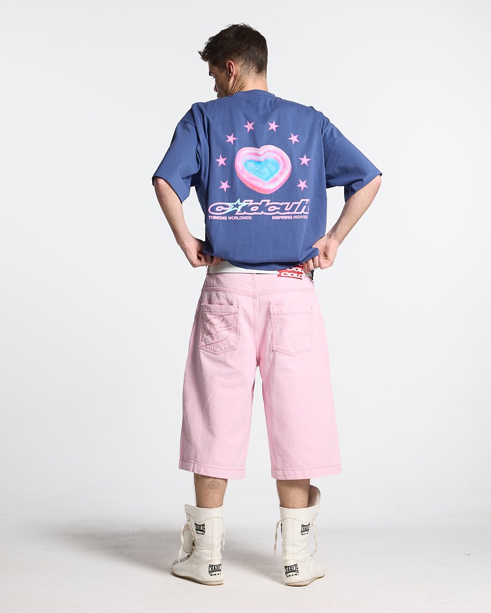 STITCHING JORTS SWEET LILAC