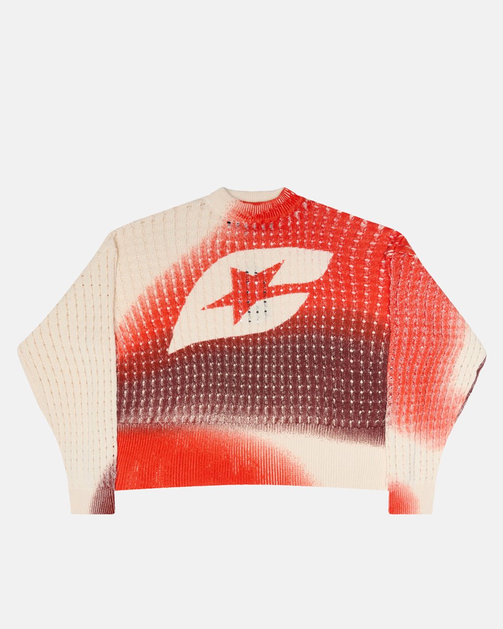 AIRBRUSH MESH SWEATER