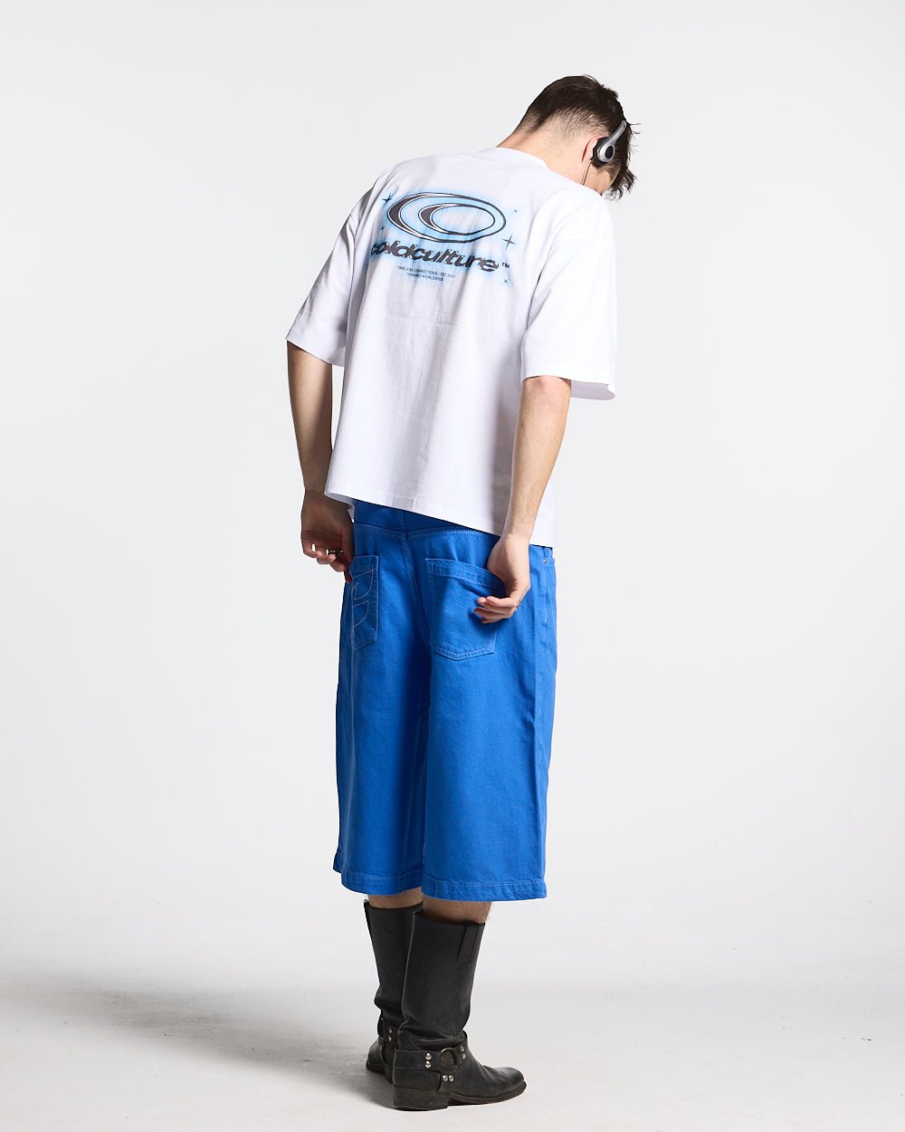 SHIMMER TEE WHITE
